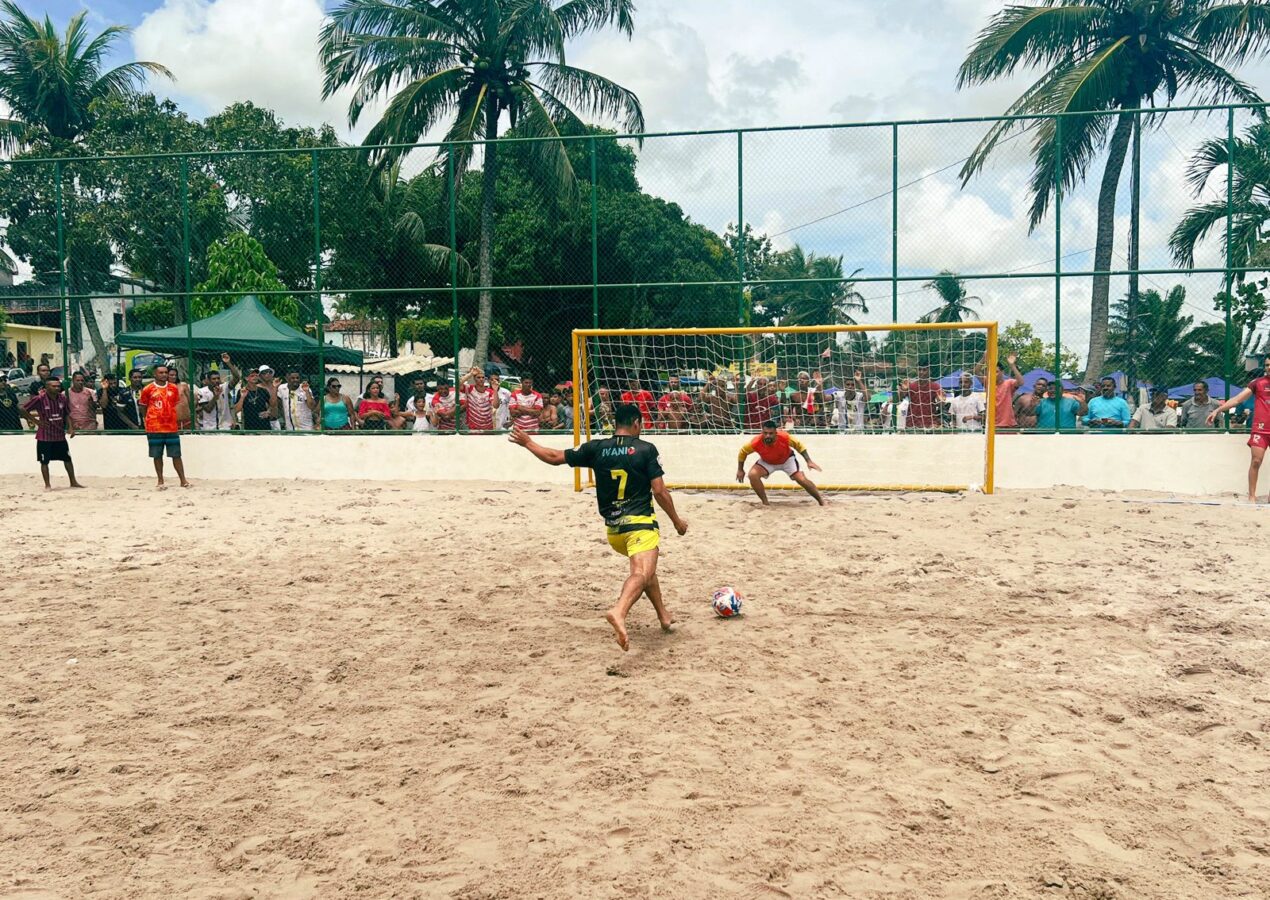 Verão Mais Santa Rita esquenta arenas do Parque Ecológico com disputas de futebol de areia