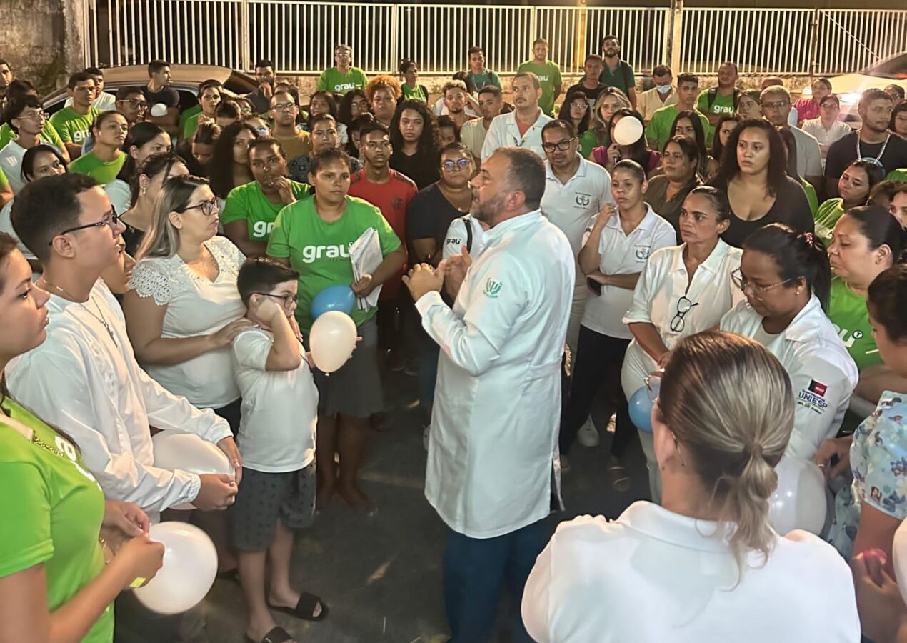 Grau Educacional realiza ações de conscientização sobre o Janeiro Branco