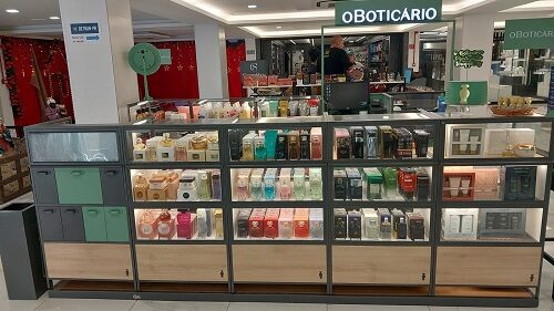 O Boticário inaugura quiosque no Pirâmide Shopping Tambaú, em João Pessoa (PB)