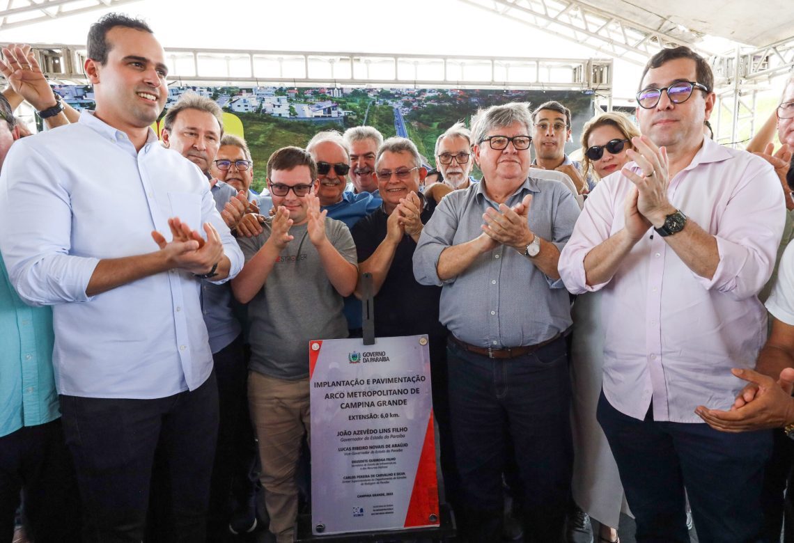 Gervásio prestigia entrega de Arco Metropolitano em Campina Grande