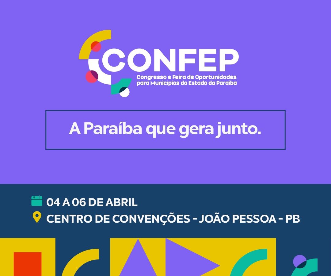 Famup abre inscrições para I Congresso e Feira de Oportunidades para Municípios da Paraíba