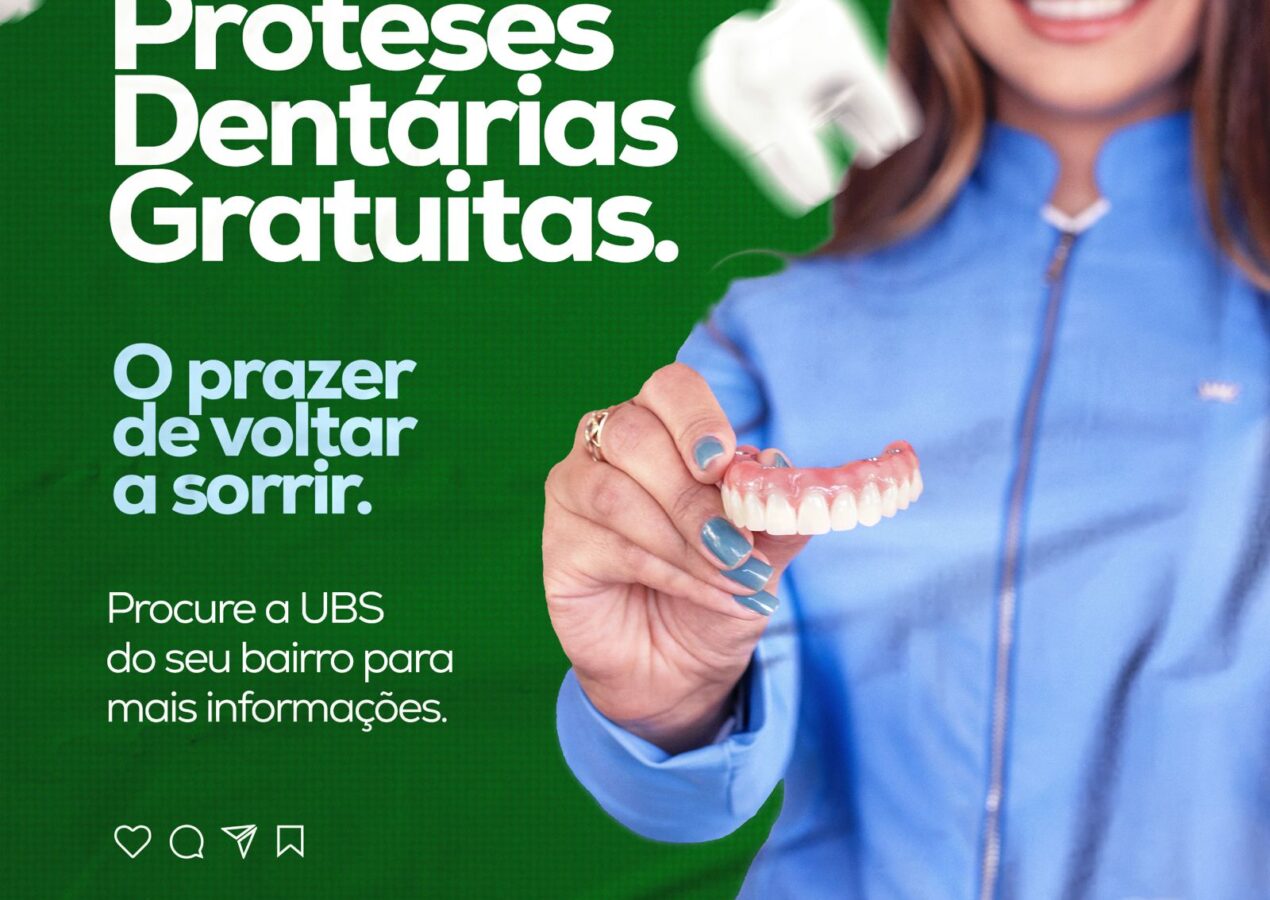 Prefeitura de Lucena através da Secretaria de Saúde inicia inscrição para próteses dentárias gratuitas