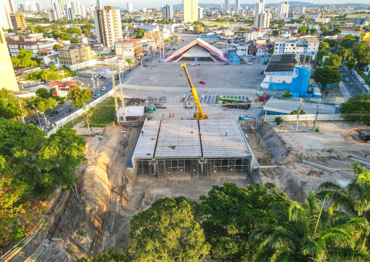 Parque Evaldo Cruz: Instalação e montagem das estruturas da ponte foram concluídas