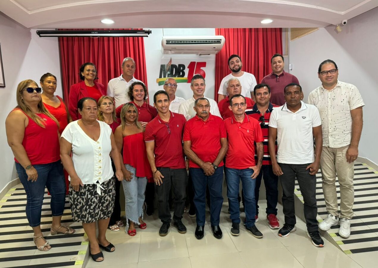 Veneziano recebe pré-candidatos do MDB à Câmara de Cabedelo e reforça compromisso com a pré-candidatura de André Coutinho a prefeito