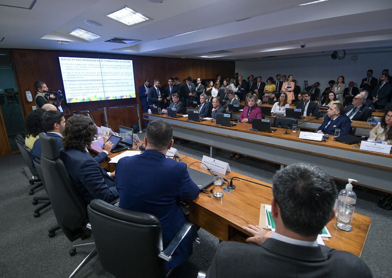 Veneziano preside audiência pública com representantes dos setores de energia para debater o PL “combustíveis do futuro” no Senado