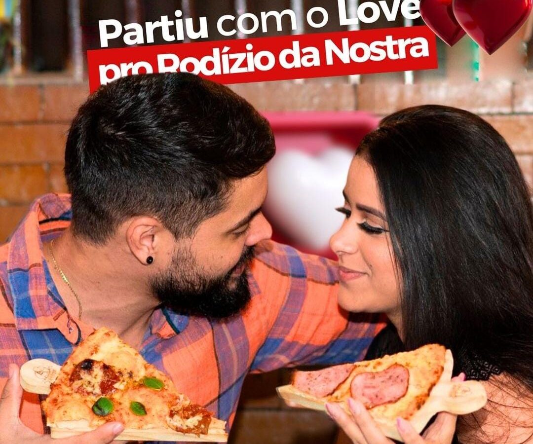 Celebre o amor no Dia dos Namorados com o rodízio da Pizza Nostra, o mais completo de João Pessoa