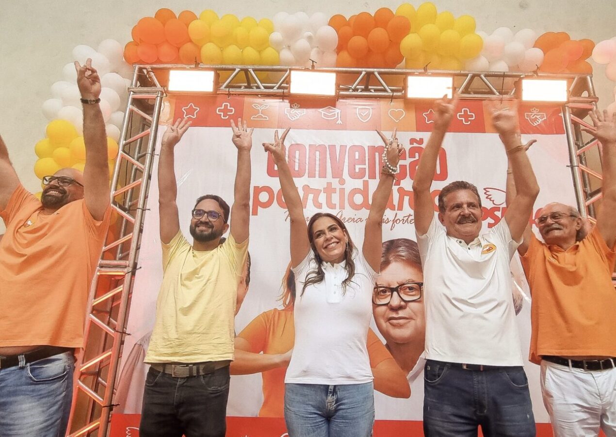 Convenção do PSB homologa Aparecida Gomes como pré-candidata a prefeita em Areia