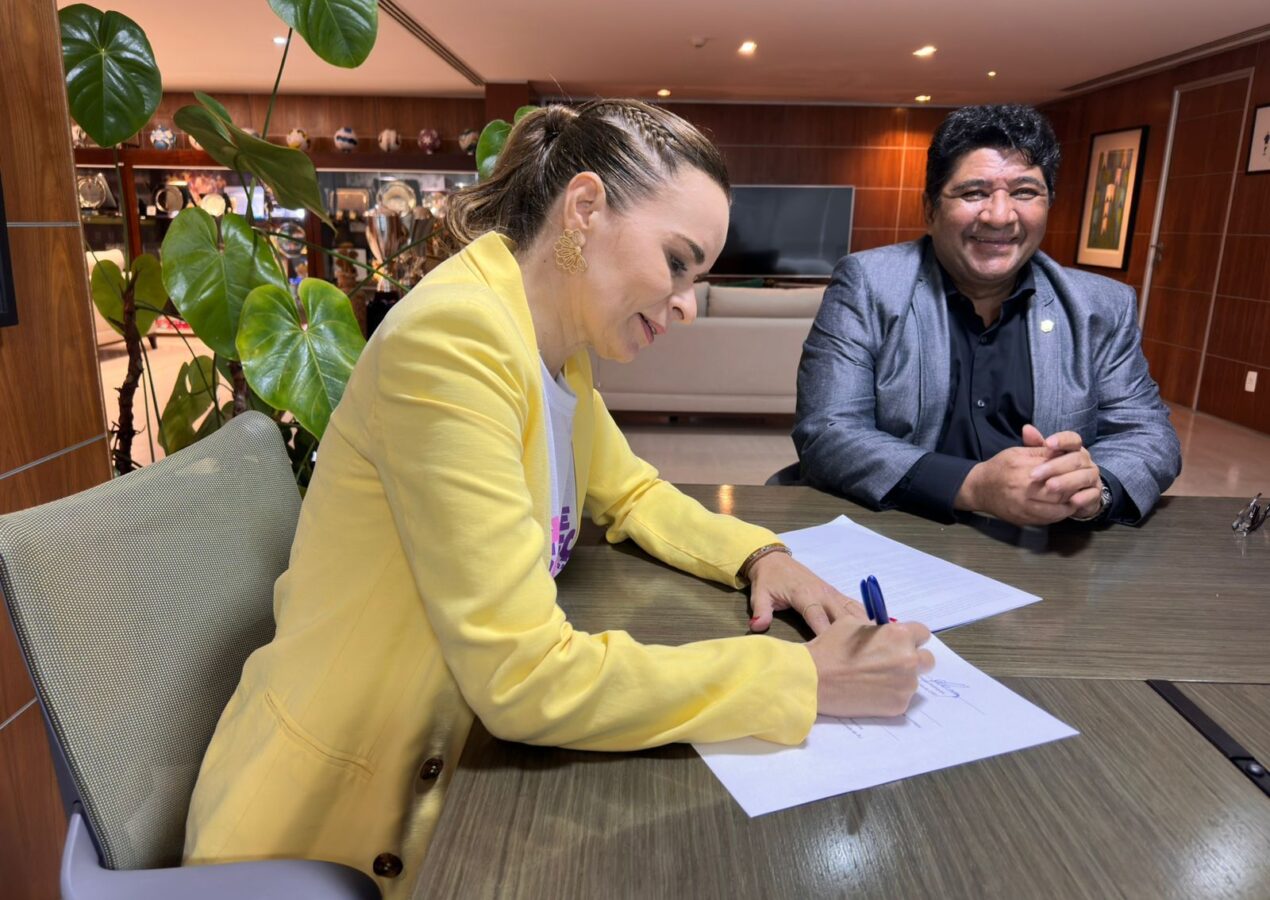 NO RJ: Senadora Daniella Ribeiro celebra parceria do programa Antes que aconteça com a CBF