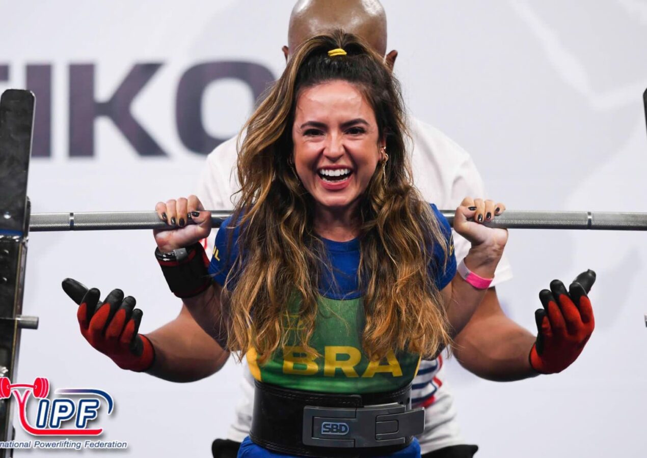 Com apoio da Prefeitura, atleta de Campina Grande bate recorde sul-americano no Mundial de Powerlifting