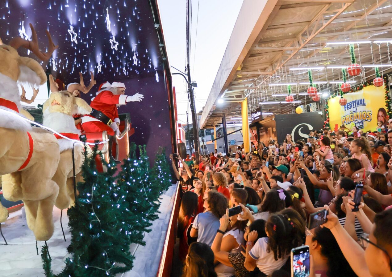 É HOJE: Caravana da Coca-Cola desfila por Campina Grande levando a magia do Natal; confira trajeto