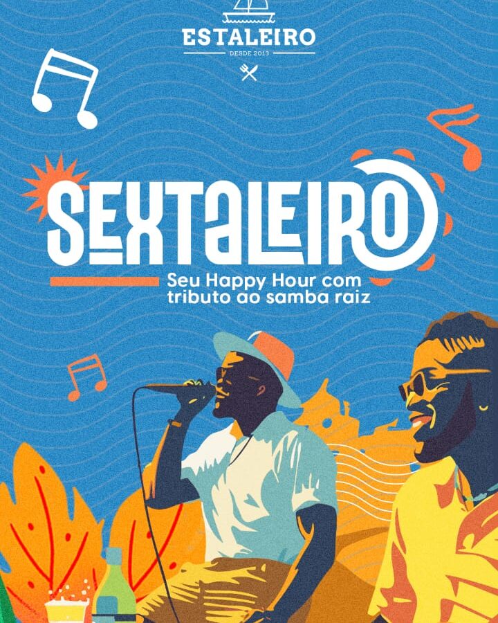 Estaleiro Bessa promove happy hour com roda de samba hoje