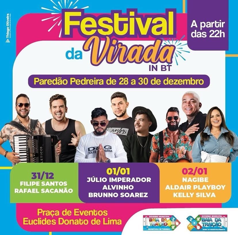 Festival da Virada promete reunir grande público e movimentar economia na Baía da Traição