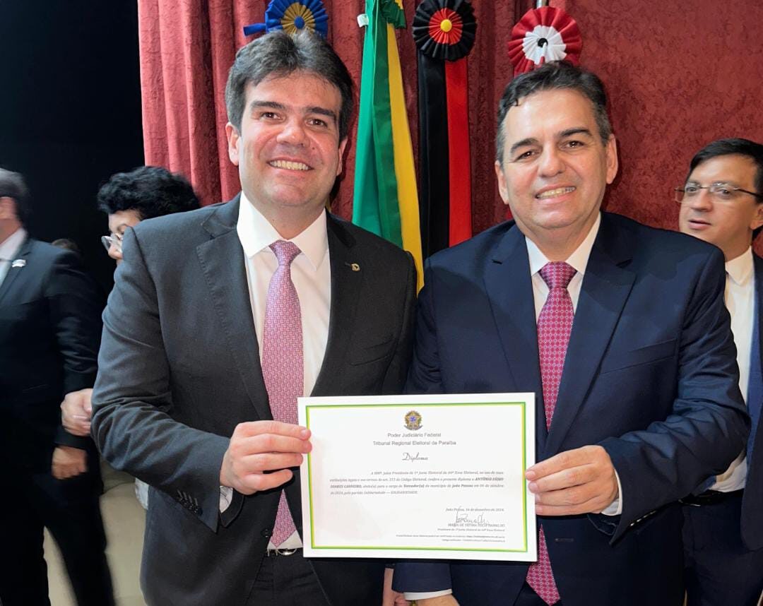 Fábio Carneiro é diplomado vereador e projeta mandato propositivo na Câmara de João Pessoa