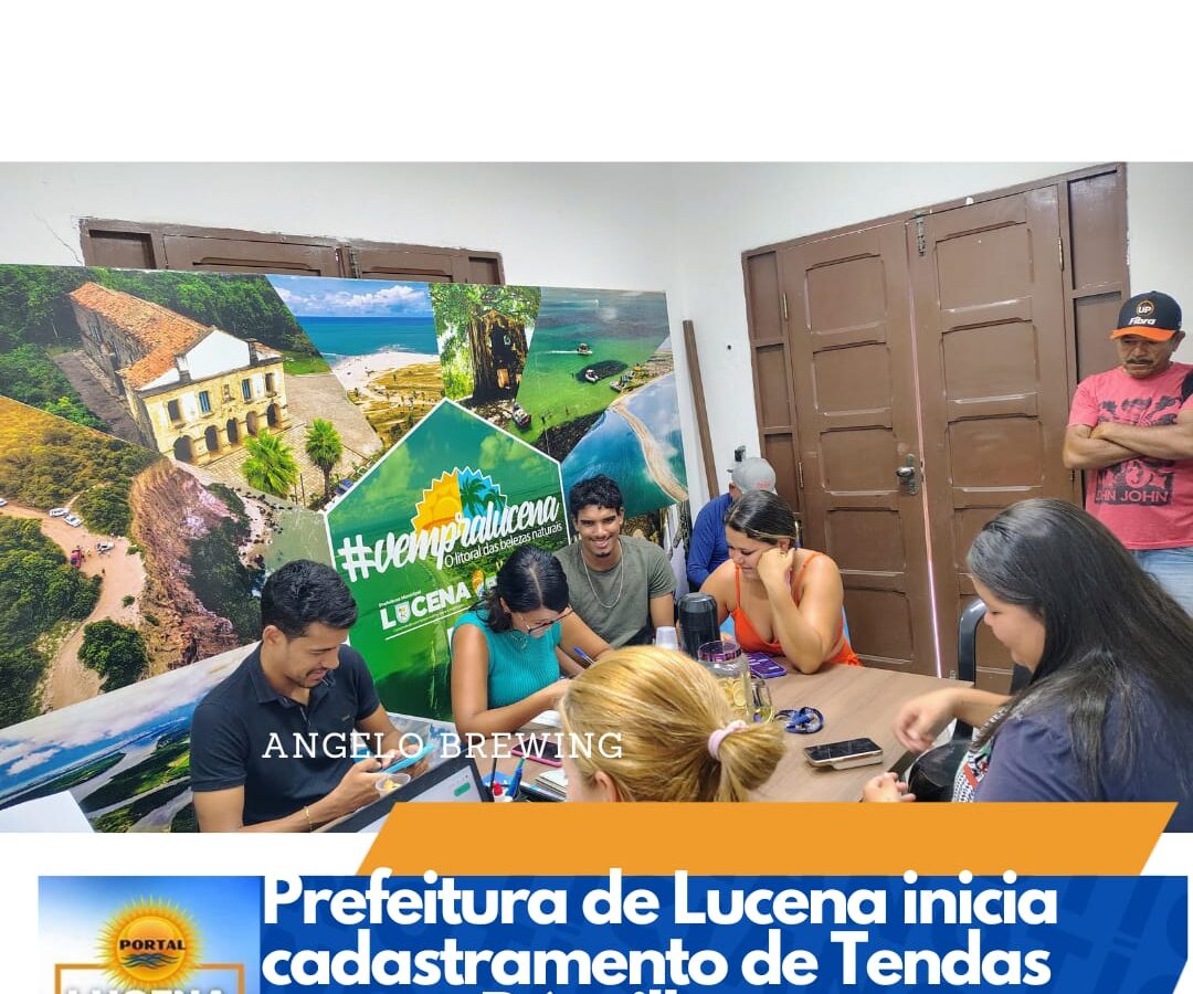 Prefeitura realiza cadastramento para instalação de tendas no Réveillon, em Lucena