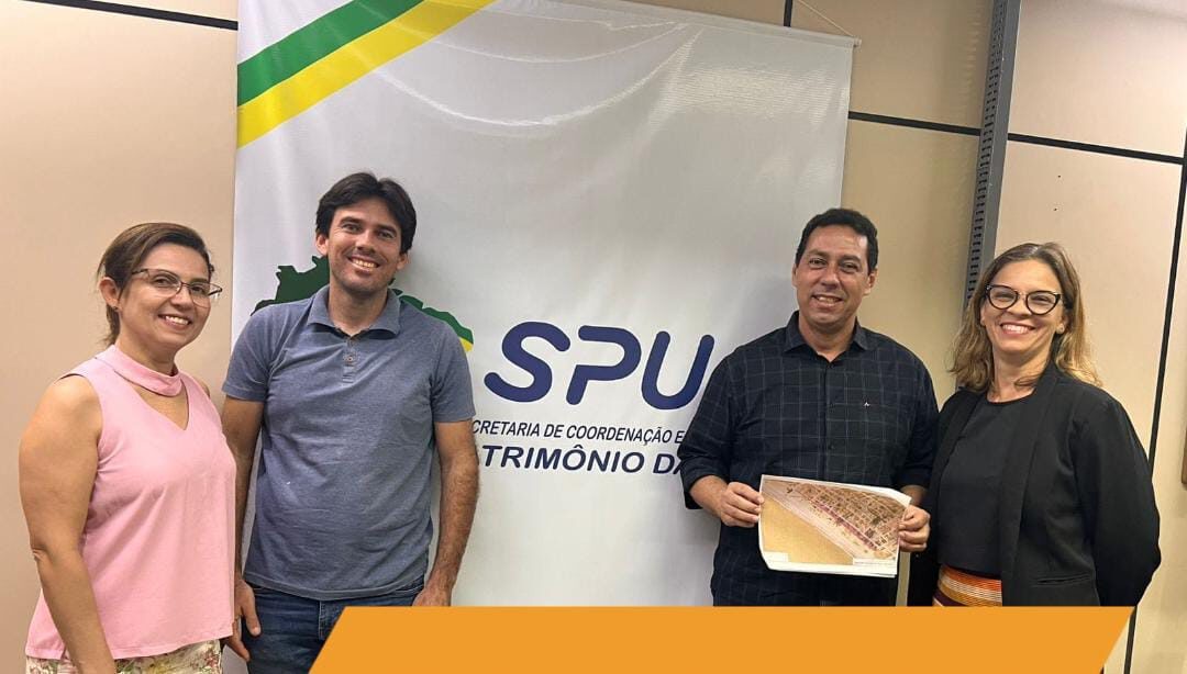 Em reunião com representante da SPU-PB, Léo Bandeira discute liberação das obras na orla de Lucena