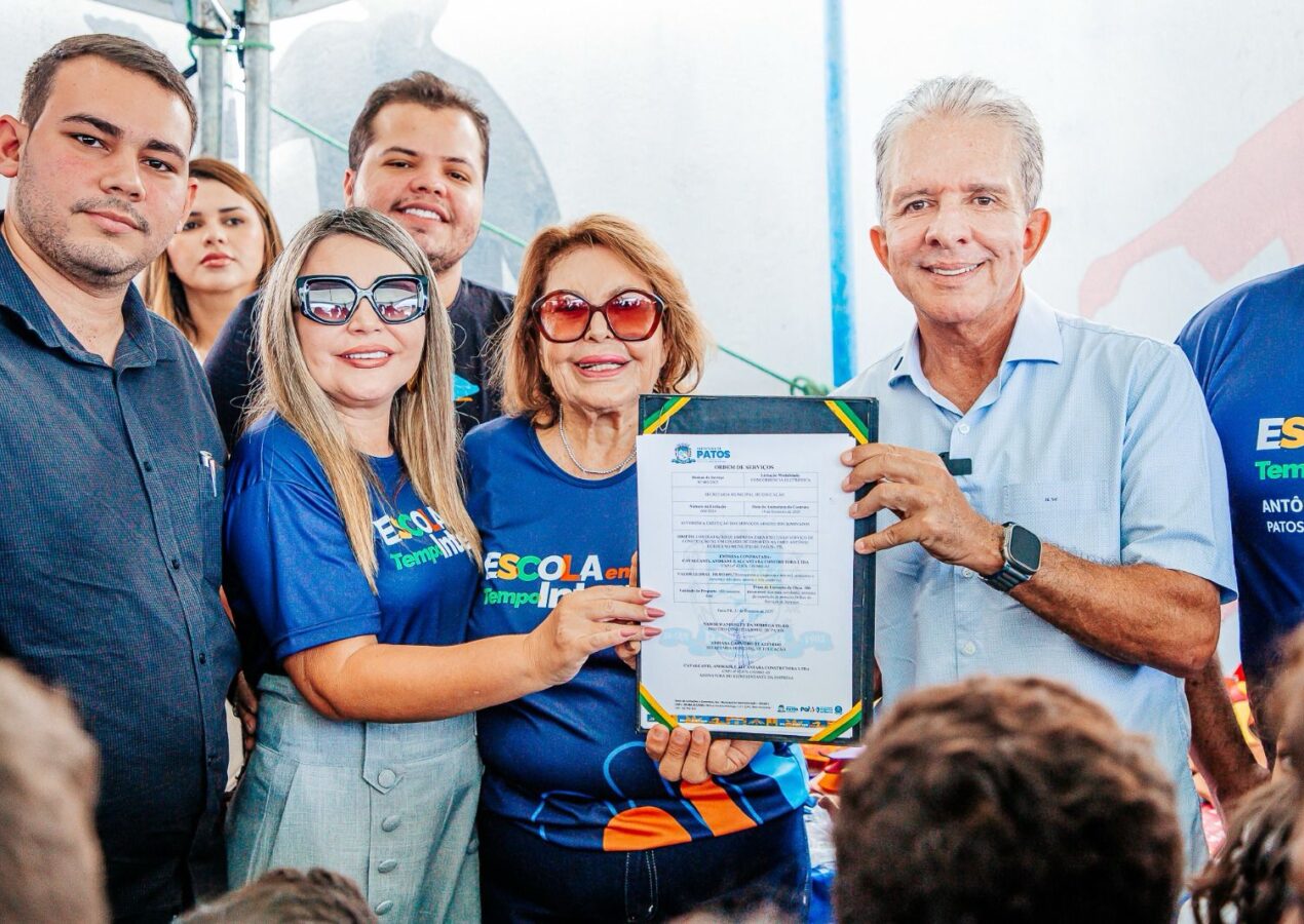 Trabalho de Francisca Motta viabiliza ginásio poliesportivo para a Escola Antônio Guedes, em Patos