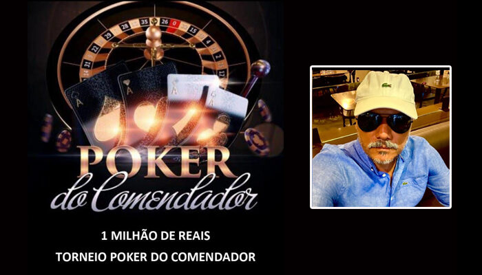 ‘Poker do Comendador’ promove torneio com prêmio de R$ 1 milhão